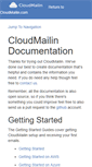 Mobile Screenshot of docs.cloudmailin.com